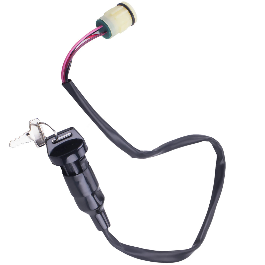 ATV Motorcycle Ignition Switch Electric Door Lock Dust Cover Key