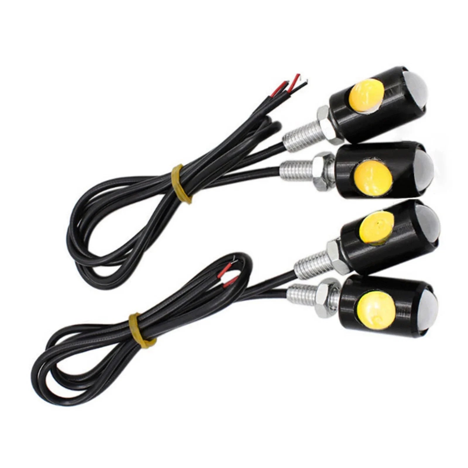 DC 12V Motorcycle Signal Lamp Universal Mini LED Turn Signals