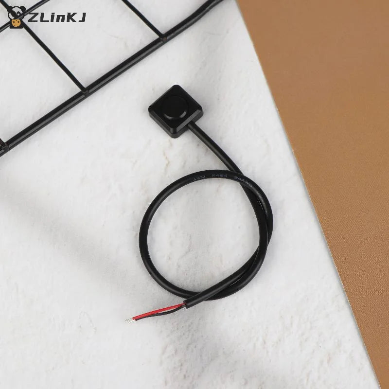 ▶1PCS Car Modification Adhesive Switches, Mini Momentary Push Buttons, Adhesive DIY Car Push Buttons, 12V ON/OFF Buttons Zpaxo