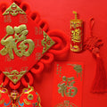Chinese Year Ornament Spring Festival Decoration Traditional Red