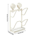 Suction Cup Pot Lid Holder Wall Kitchen Gadget Rack Organizer Cabinet