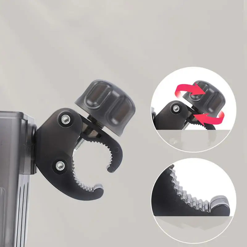 Cup Holder For Walker Drink Holder Scooter Water Bottle Cage 360 Rotatable 2-in-1 Storage Organizer Non-Slip For Wheelchair Zpaxo