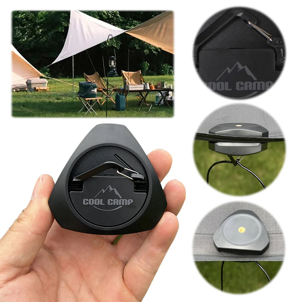Tent Magnetic Hook Portable Magnet Clip Hanger Camping Outdoor Canopy