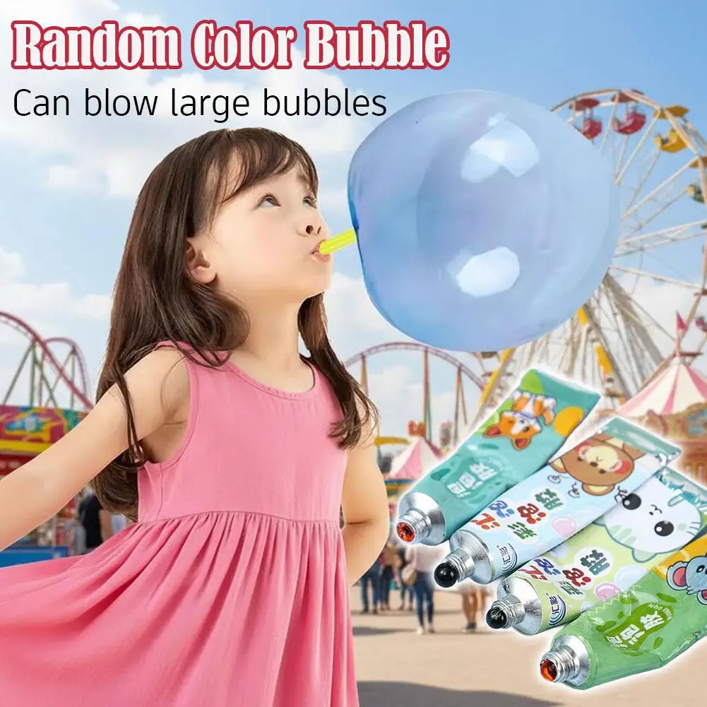 Bubble Blowing Gel Tubes – Kids Party Favors & Carnival Prizes Bubble Blowing Toy Zpaxo