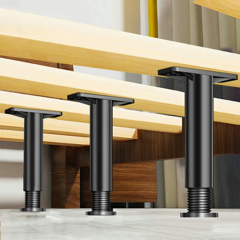 Telescopic Adjustable Bed Beam Support Foot Reinforced Plastic Furniture Leg Sofa Leg Bed Bottom Load Bearing Bracket Zpaxo