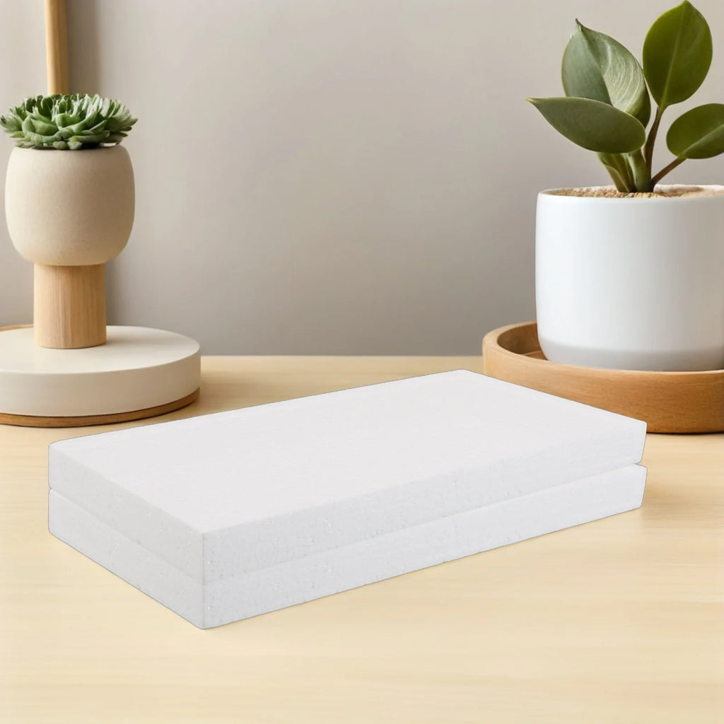 Polystyrene Foam Blocks Rectangular Smooth Surface Easy Cut DIY