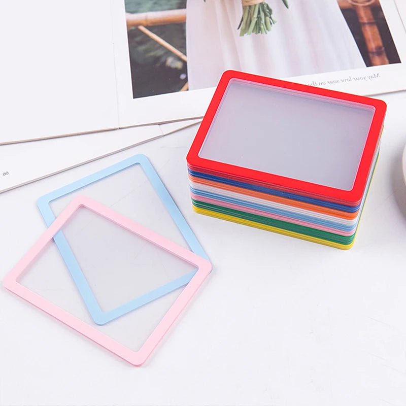 Complete 5 Hard-wearing Card Sleeve Protectors Plastic Material Zpaxo