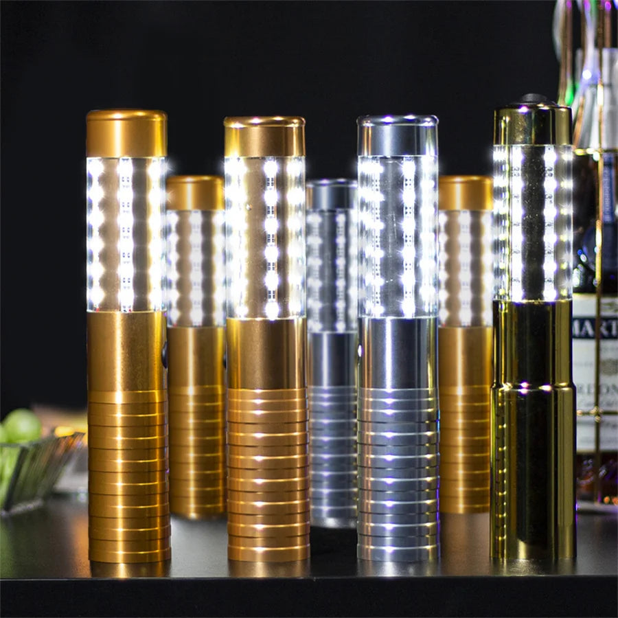 LED Strobe Baton Champagne Bottle Light for Club & Party