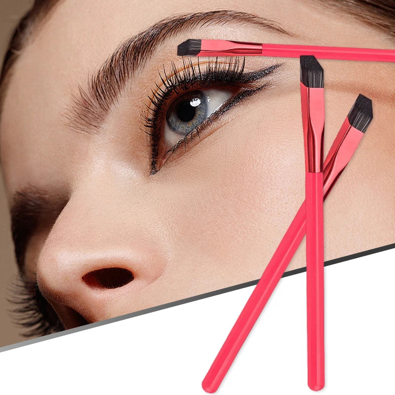 1pc Wild Eyebrow Brush Multifunction Simulated Eyebrow Hair Makeup Brush Square Stereoscopic Painting Hairline Eyebrow Tool Zpaxo