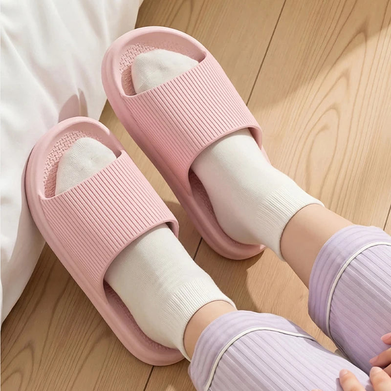 Big 48-49 Men Slippers Indoor Outdoor EVA Flat Sole Home Women Man