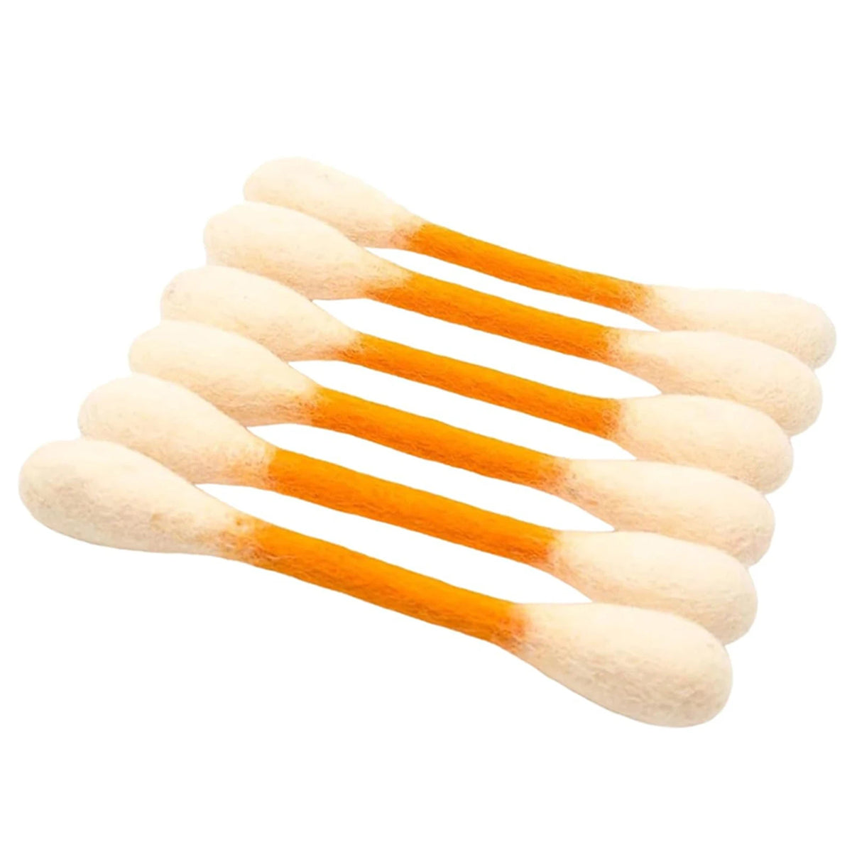 Creative Large Cotton Swab Shaped Catnip Toy 6-pcs Giant Kitten Zpaxo Style 1