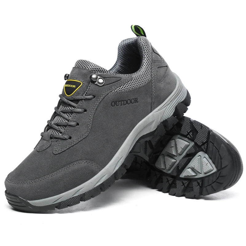 Hiking Shoes Men Autumn Winter Men's Non-slip Thick Sole Travel Zpaxo