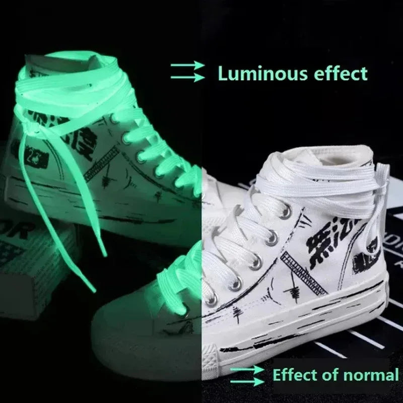 Glow In The Dark Shoelaces – Luminous Fluorescent Sneaker Laces