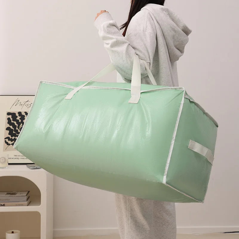 Hot Moving Packing Bags, Dustproof and Moisture-proof Quilt Bags, Large Clothes Storage Bags, Large-capacity Quilt Storage Bag Zpaxo