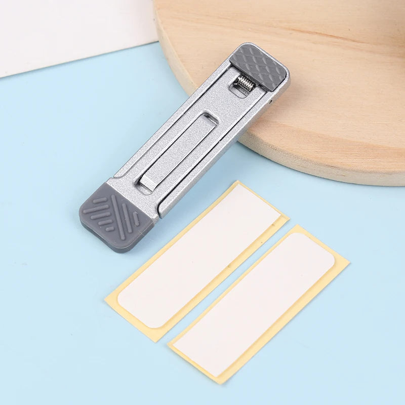 Foldable Zinc Alloy Laptop Stand – Ultra-Thin Adjustable Riser