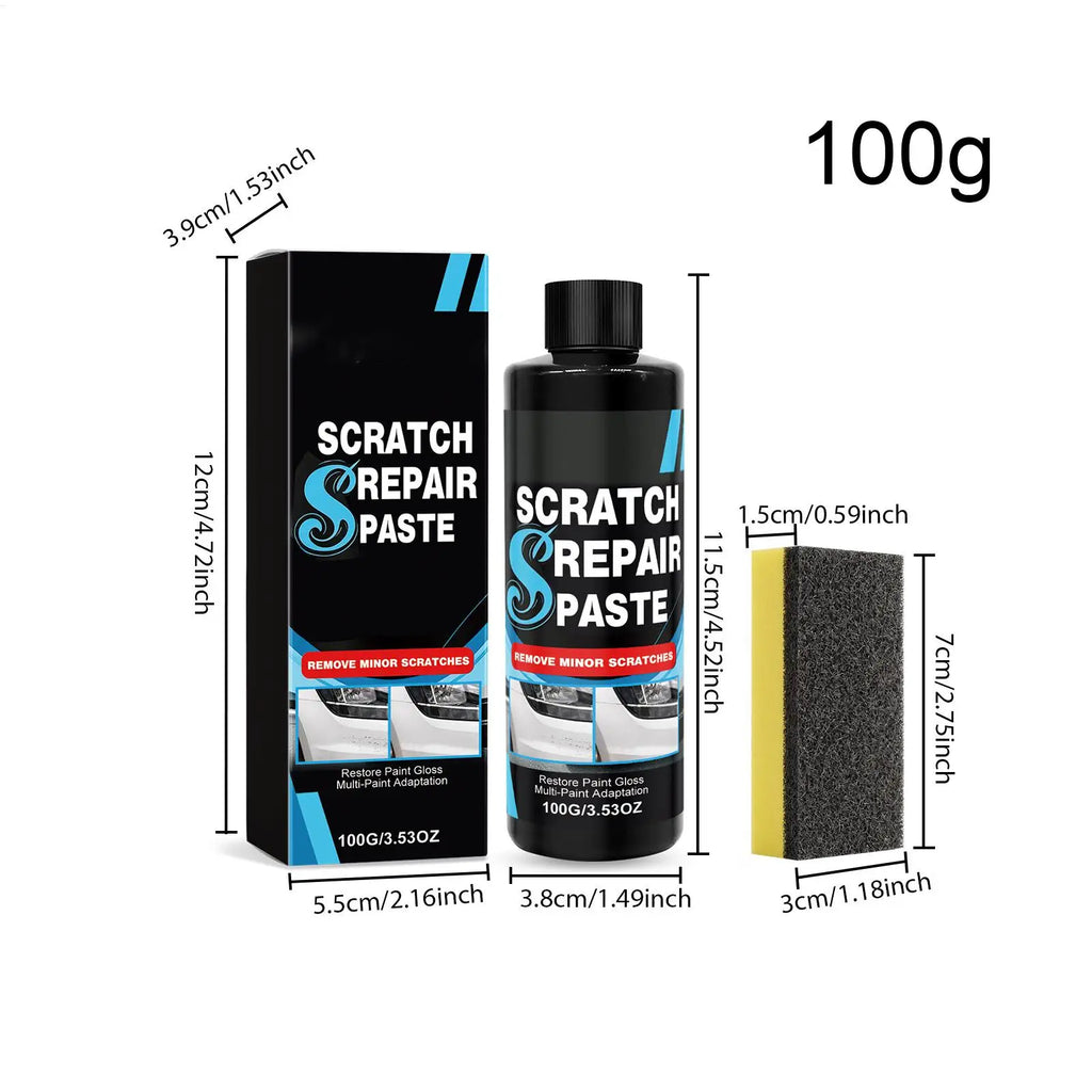 Car Scratch Repair Paste Gloss Restoration Sponge Applicator Auto
