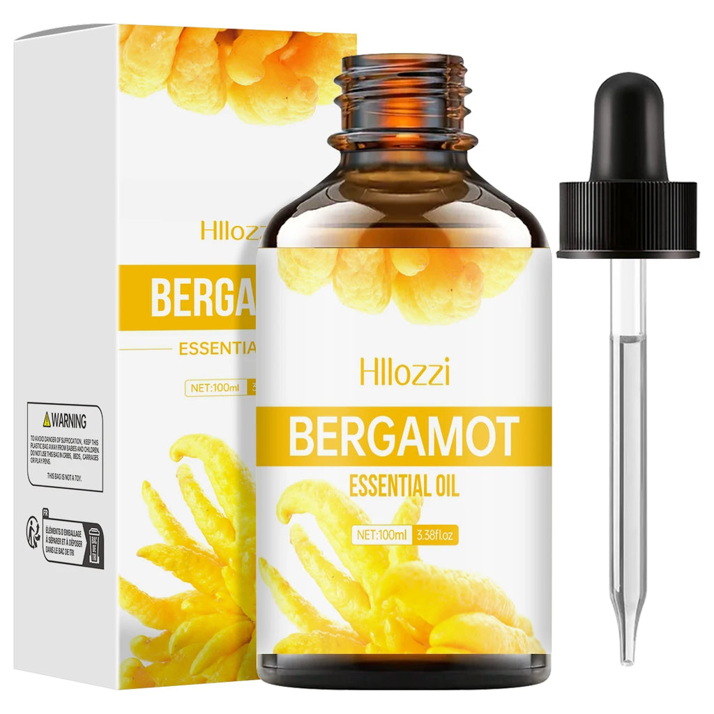 Bergamot Essential Oil Hydrating Moisturizing Suitable Face Body Zpaxo 100ML BERGAMOT Other