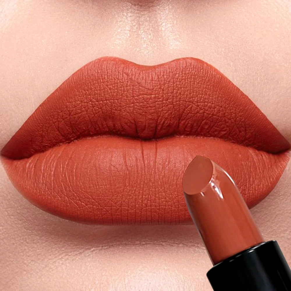 Velvet Matte Lipstick Waterproof Long Wear Lip Tint Rich Pigment Zpaxo