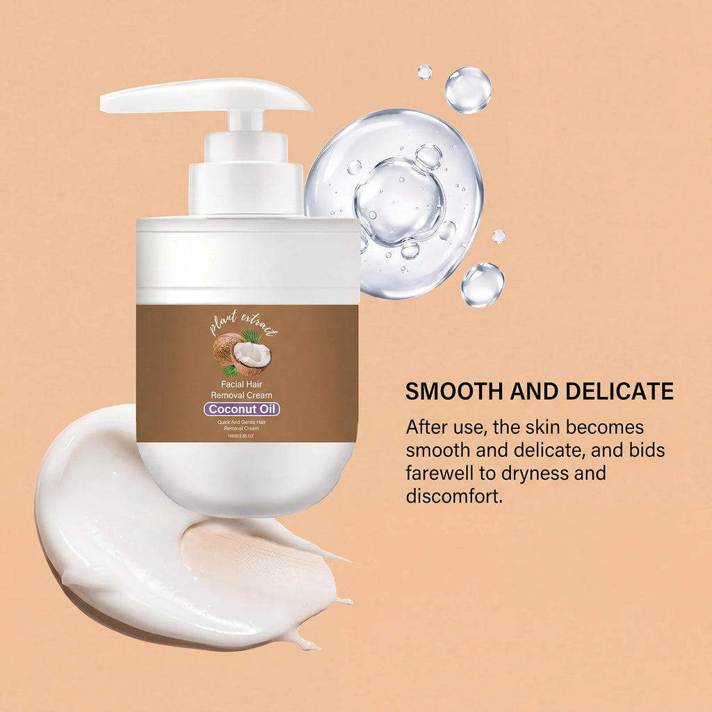 Hair Removal Cream For Face Body Permanent Gentle Depilatory Cream No Irritation Hair Remover Growth Inhibitor For Men Woman Zpaxo