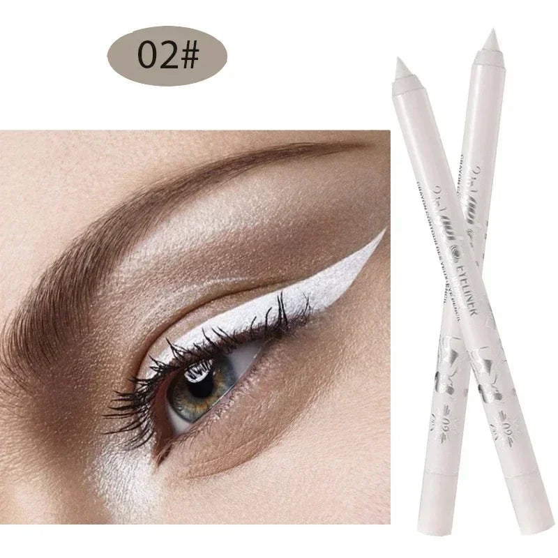 Quick-drying Eyeliner Waterproof Liquid Gel Pen Colourful Pigment