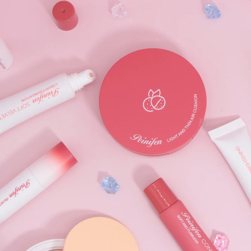Makeup Box Powder Liquid Foundation Lip Glaze Air Cushion Concealer