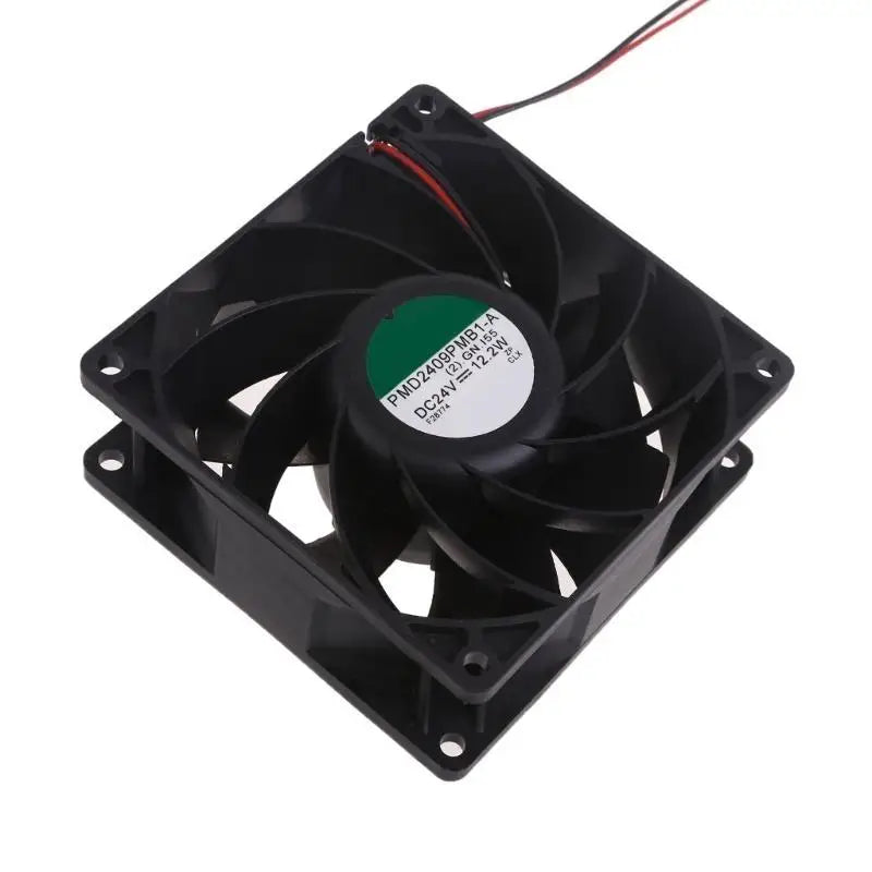 652F FANUC Cooler Fan PMD2409PMB1-A 12 2W 24V 9037 2Pin 2-wire Cooling Zpaxo
