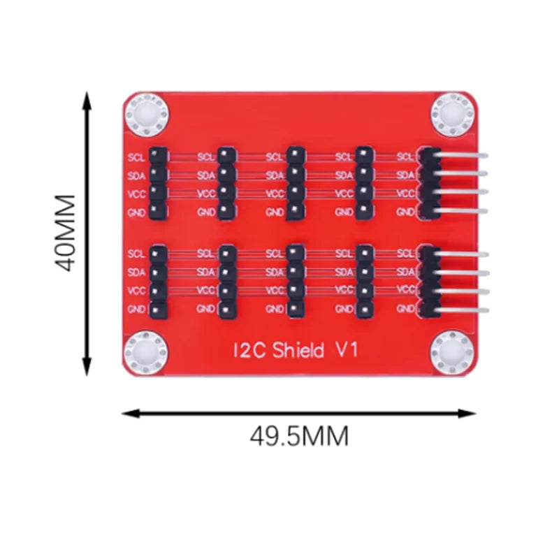 I2C IIC interface extension conversion expansion board suitable for Raspberry Pi microbit Zpaxo