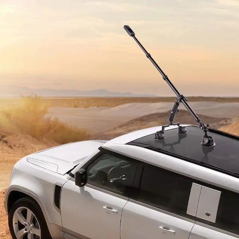 Y1UB Easy Setups Camera Car Roof Mount 3 Suction Cups 1 2m Extension
