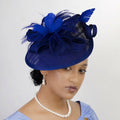 Handmade Linen Bridal Fascinator Hat | Wedding & Derby
