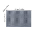 Silicone Resin Collector Mat Heat Resistant Mat Placemat Non-Slip Pad for Resin Molds Epoxy Resin Cup Turner Kitchen Counter Zpaxo Dark Gray as picture show