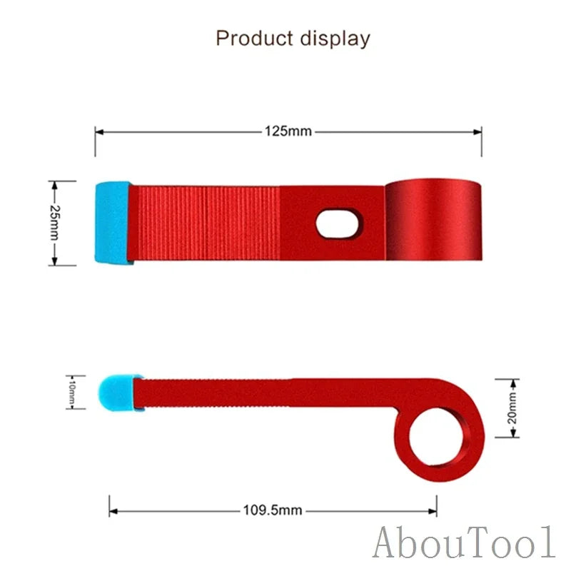 T Track Aluminum Alloy Wood Clamp Rail Slide Slot Stopper M8 Screw Positioning Limiter Miter Clip Fixed Clamp Woodworking Tools Zpaxo