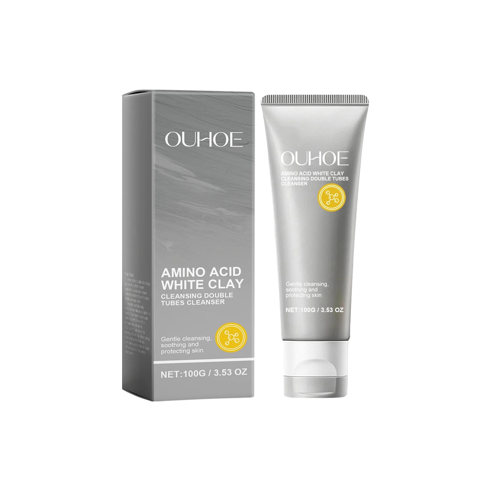 Amino Acid Cleanser Gently Cleansing Facial Skin Oil Control Clean Pores and Less Oil Moisturizing Nourishing Skin Care Cleanser Zpaxo 100g boxed