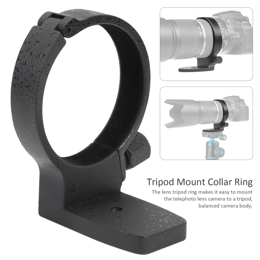 Alloy Lens Collar Tripod Mount Ring Support Bracket Nikon 70 F4 Camera