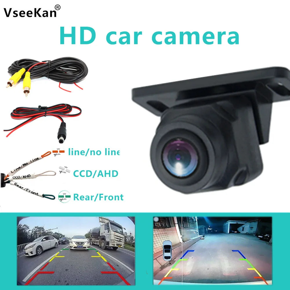 AHD 1080P Car Rear View Camera 4K CVBS Fisheye Chips HD Night Vision