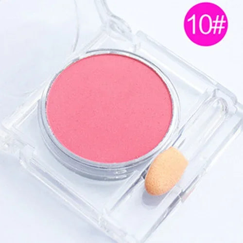 Monochrome blush Matte Natural Cheek Color Brightening Face Waterproof Facial Contouring Makeup Blush Powder Soft Makeup Zpaxo 10