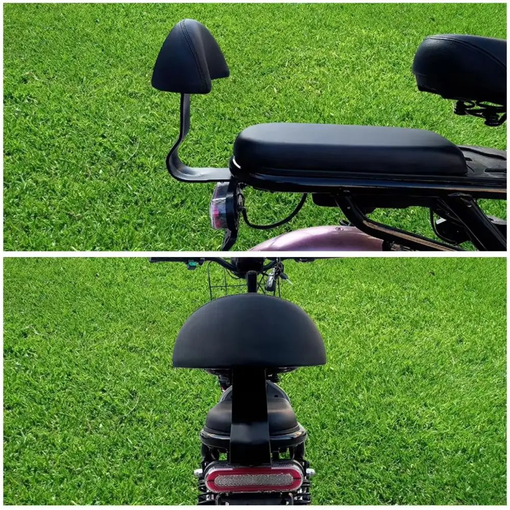 Waterproof Child Backrest Comfortable Wear-resistant Children Bike Zpaxo