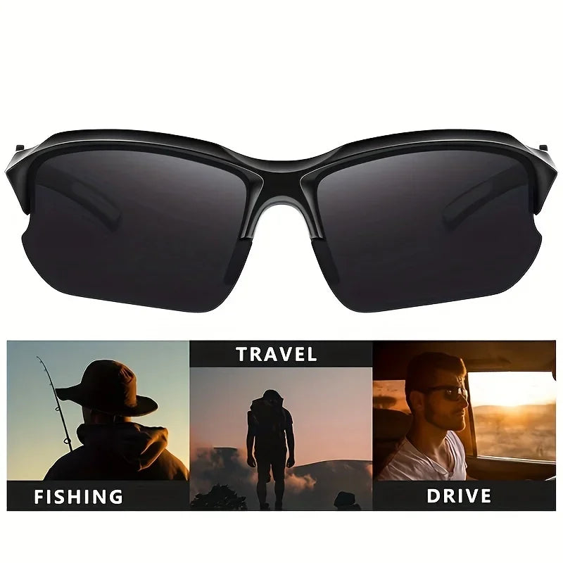 Outdoor Polarized Fashionable Sports Glasses Men Women Windproof