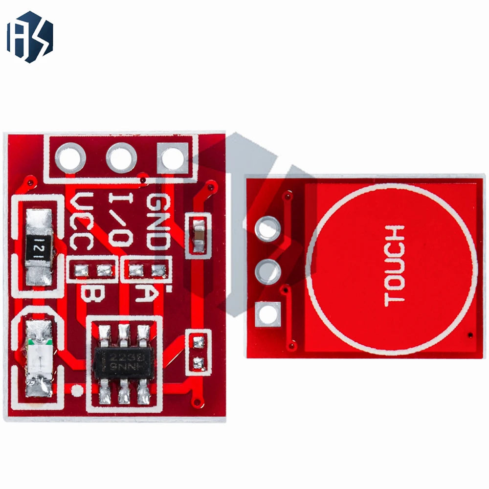 TTP223 Capacitive Touch Sensor Module Single Channel Self-locking Zpaxo