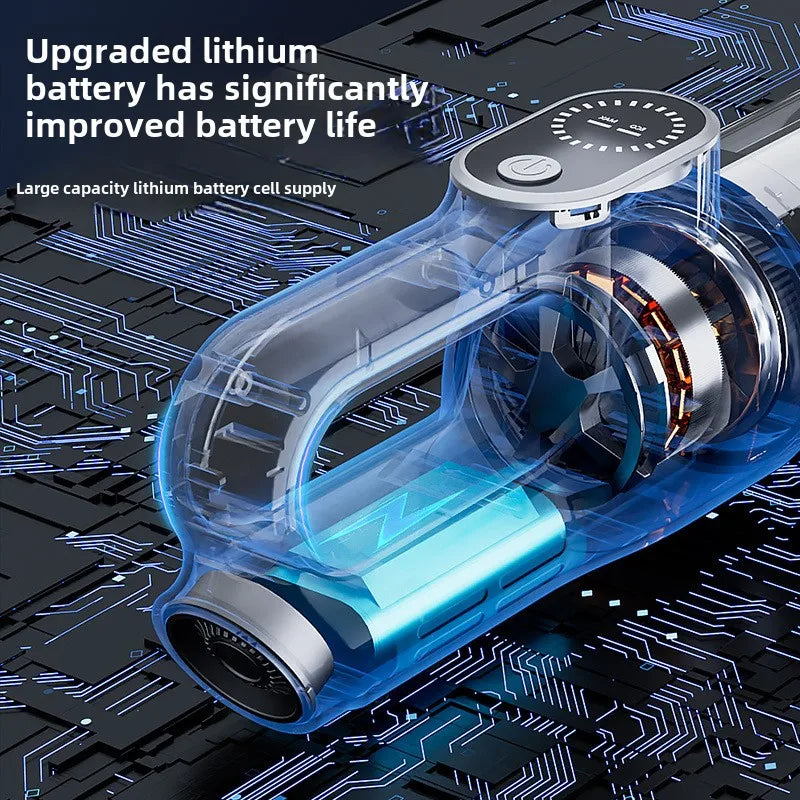 Portable vacuum cleaner wireless multifunction brushless vacuum cleaner for Home and car use mini high-power car dust blower Zpaxo