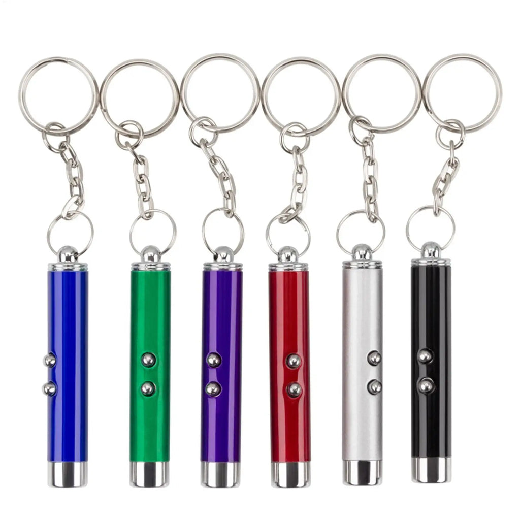 Funny Cat Chaser Pointer Toy Pen Chasing Supplies Green LED Light