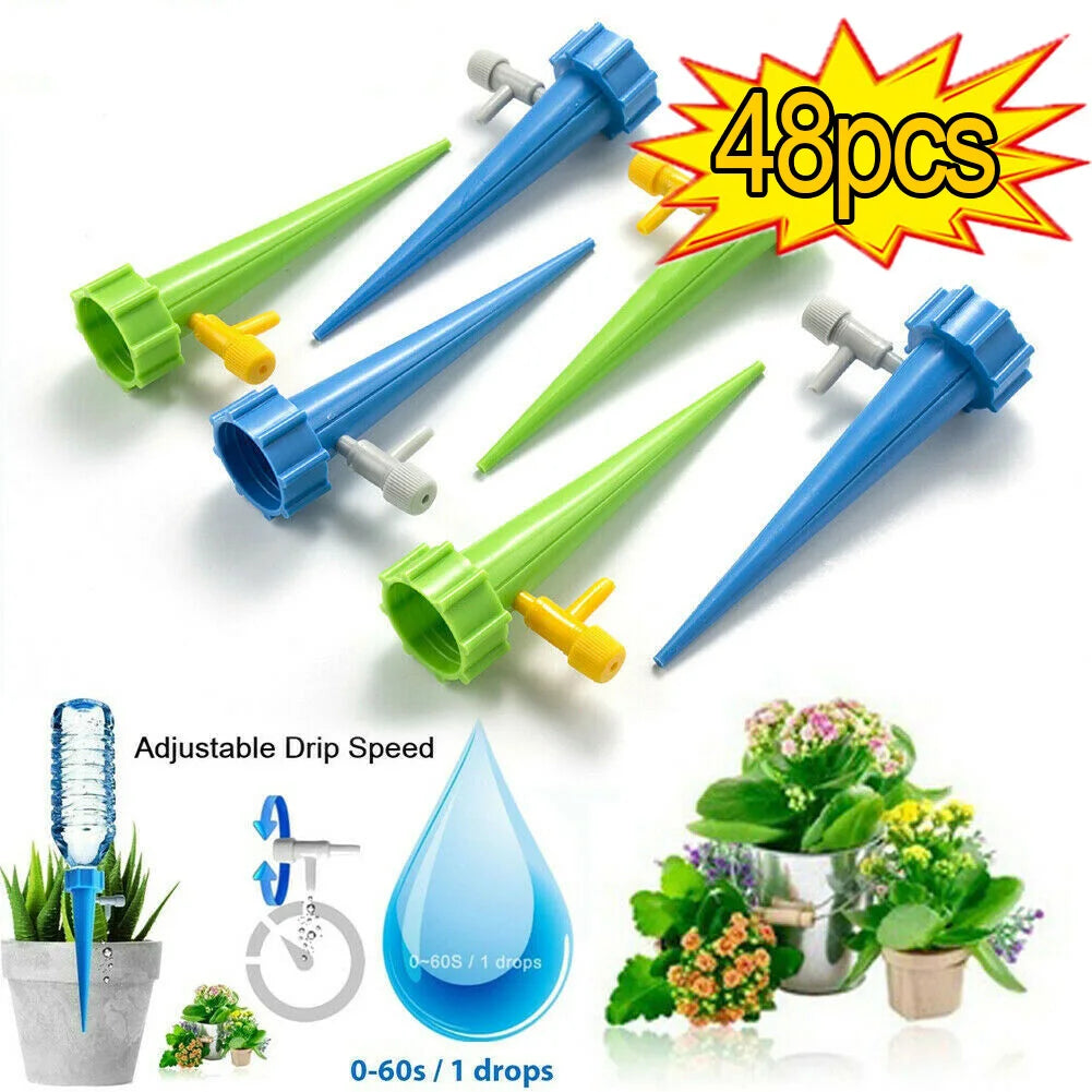Automatic Drip Irrigation System Self Watering Adjustable for Flower Plants Greenhouse Garden Auto Water Dripper Device Zpaxo