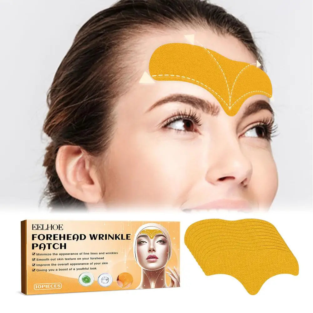 Anti-Wrinkle Forehead Patch,Collagen Gel Stickers to Tighten & Smooth Fine Lines, Firming Skin Care for Women Skin Care Zpaxo