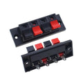 4-Position Spring Speaker Terminal Clips for Car Audio – 2 Pack Speaker Terminal Clips Zpaxo 2pcs