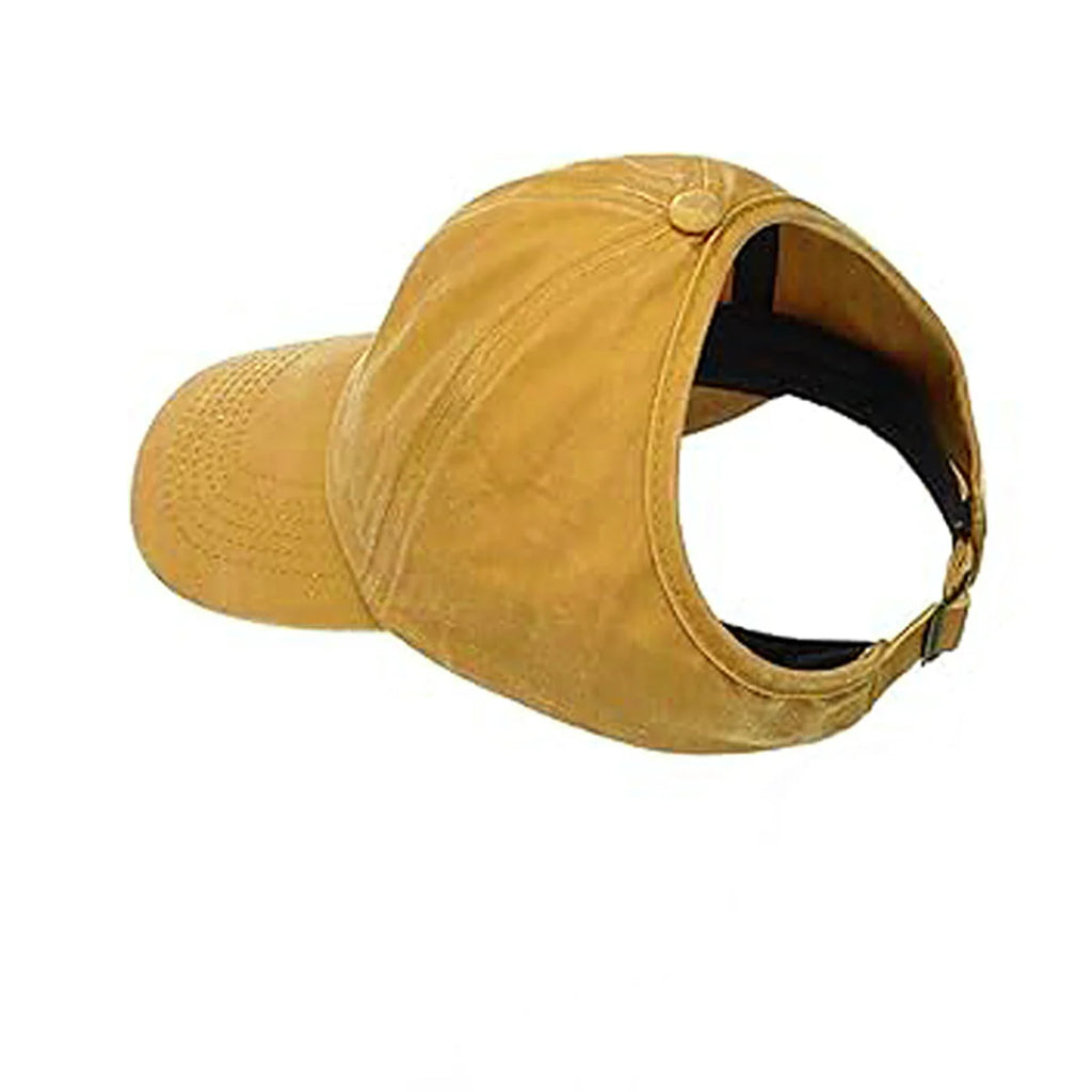Breathable Ponytail Baseball Cap – Quick-Dry Outdoor Sun Hat