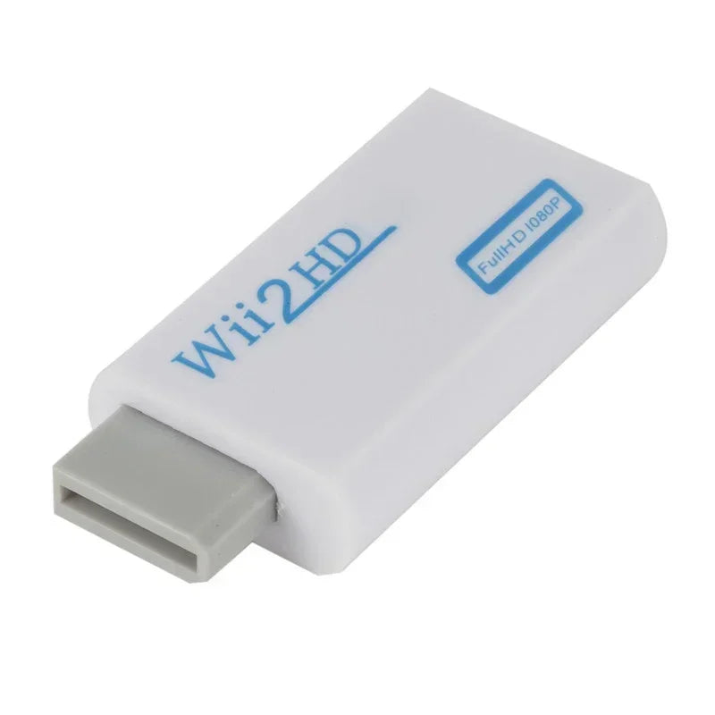 for Wii To HDMI-compatible Adapter Converter 3.5mm Audio For PC HDTV Monitor 1080P 720P Wii2 To HDMI WII2HDMI Converter Adapter Zpaxo