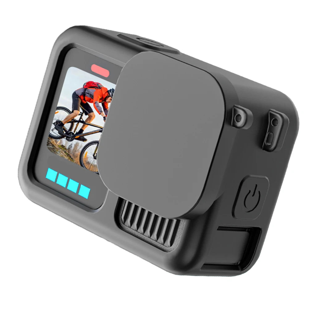 Silicone Case Lens Cover Lanyard Protective Housing Camera Protector