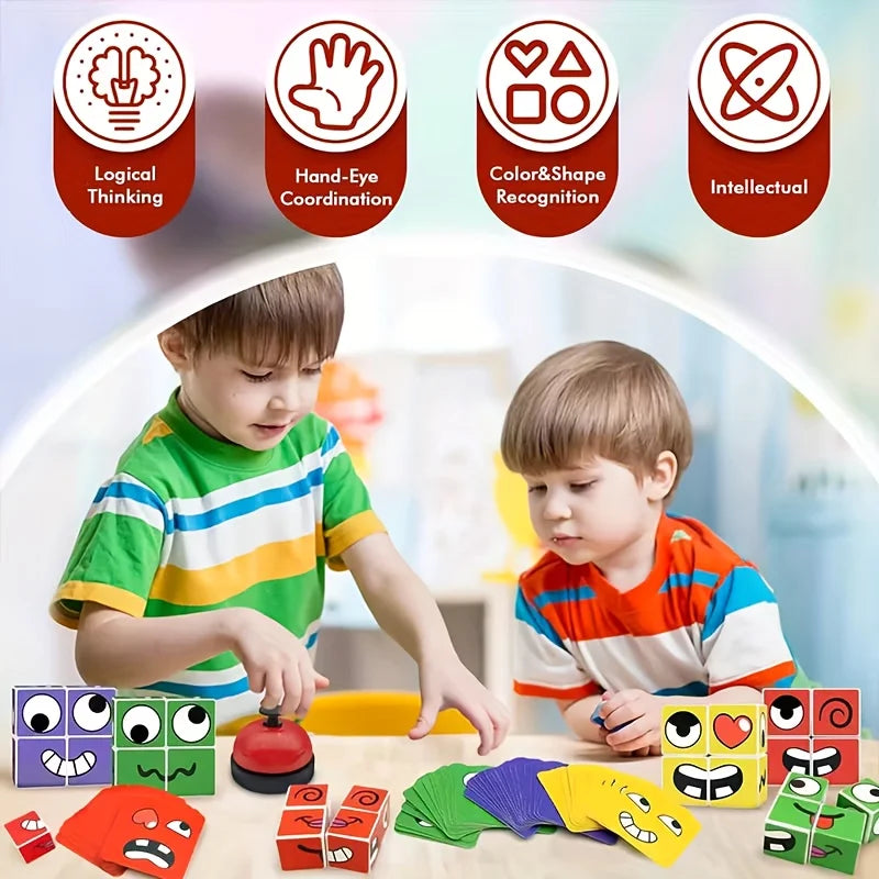 Interactive Puzzle Toy Kids Ages 3+ Educational Learning Logical