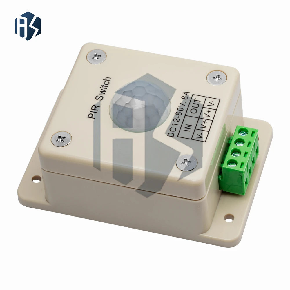 Infrared Motion Sensor LED Module 12-24V DC Adjustable Delay Smart Zpaxo