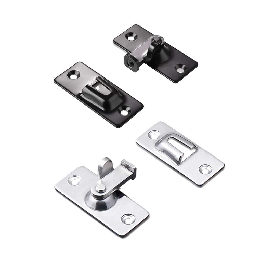 Door Latch Doors Lock Screws 90 Degree Right Angle Buckle Hasp
