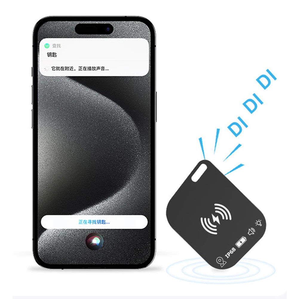 Wireless Charging Ultra Slim Tracking Card Waterproof Works Find My Zpaxo